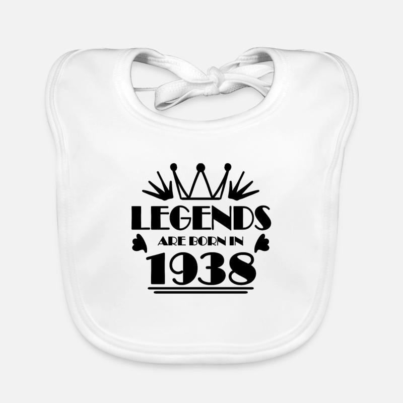 1938 - Born 1938 Organic Baby Bibs