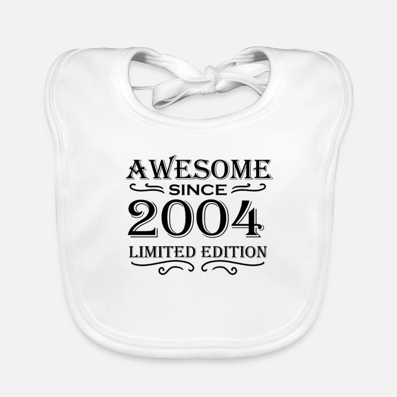 2004 - Né en 2004 Bavoir bio Bébé