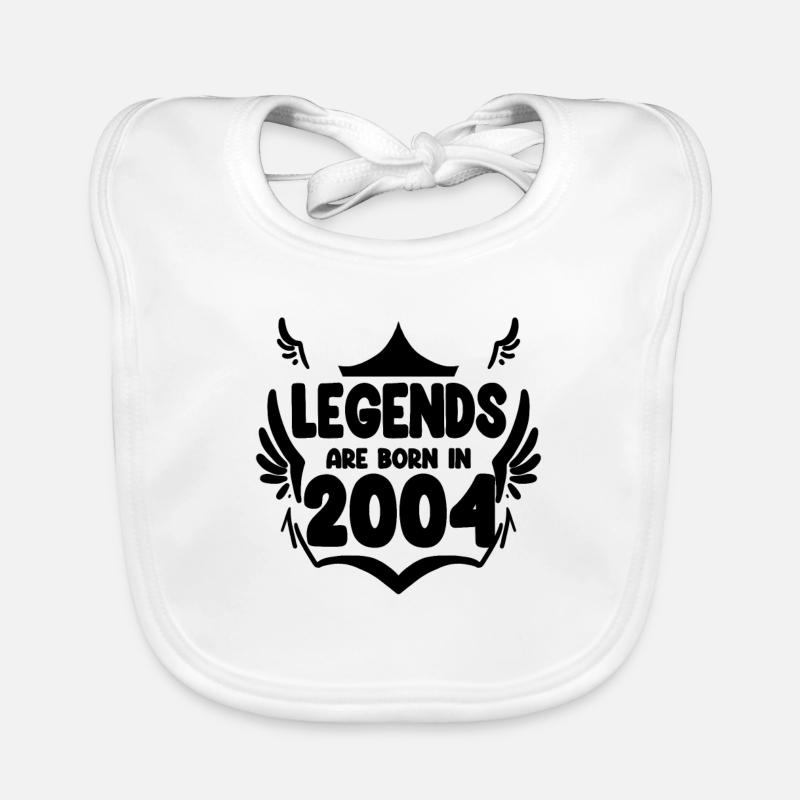 2004 - Born 2004 Organic Baby Bibs