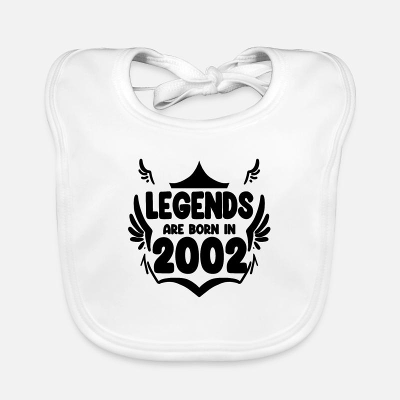 2002 - Born 2002 Organic Baby Bibs