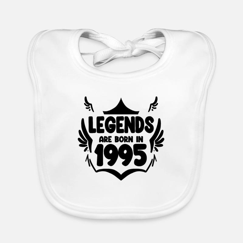 1995 - Né en 1995 Bavoir bio Bébé