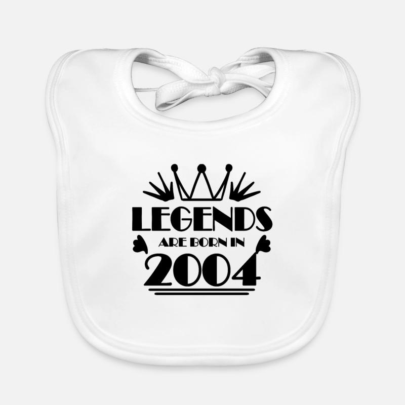 2004 - Born 2004 Organic Baby Bibs