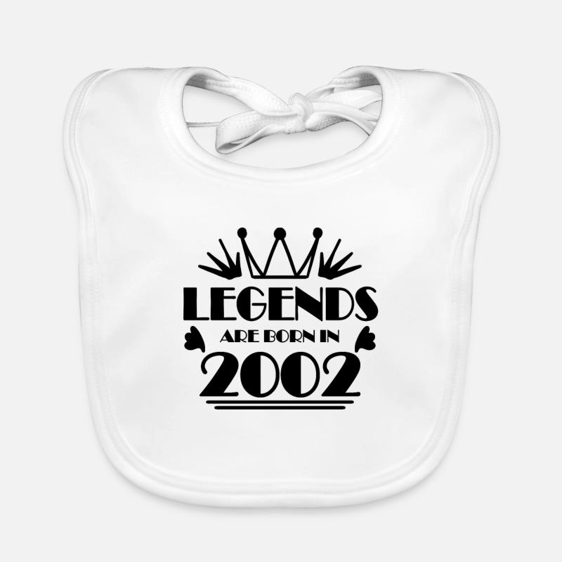 2002 - Born 2002 Organic Baby Bibs