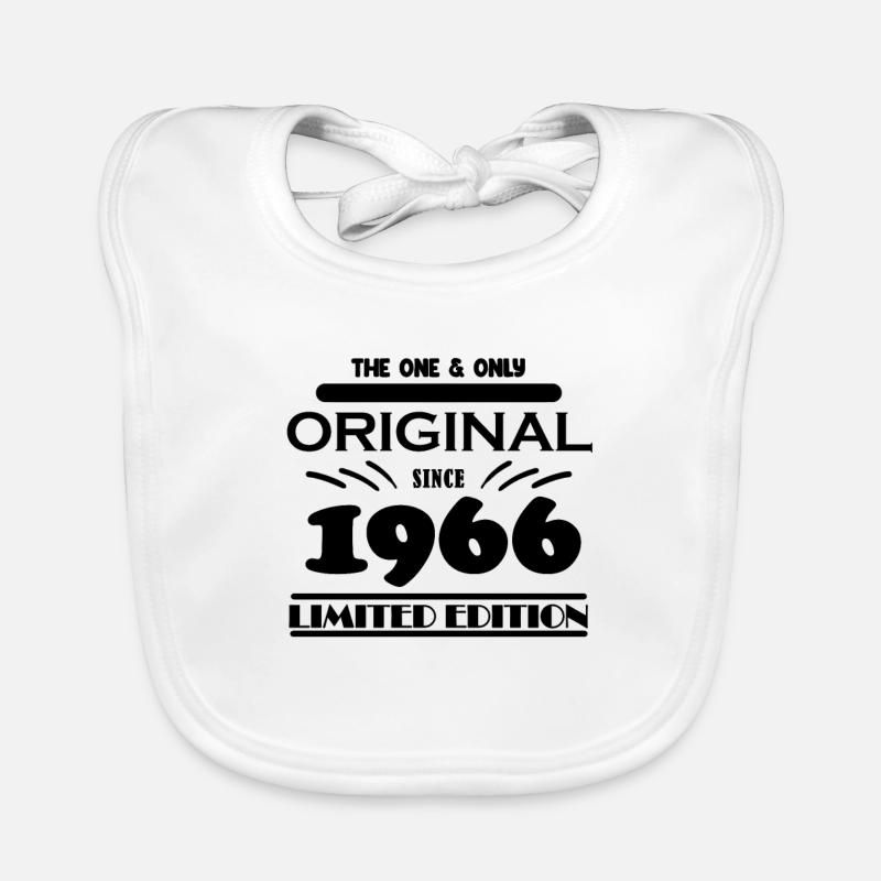 1966 - Year of construction 1966 - Born 1966 Organic Baby Bibs