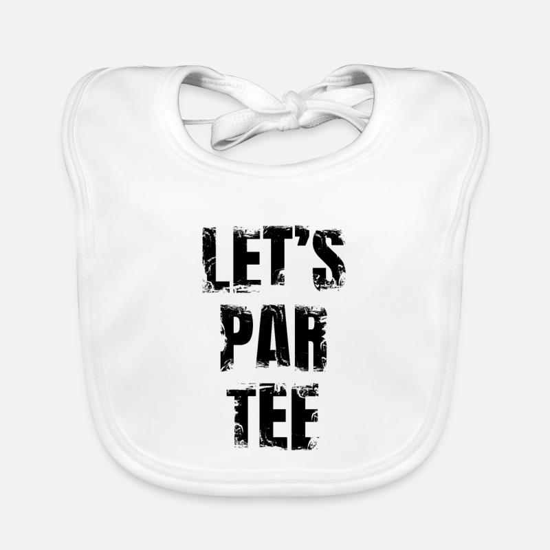 Funny Golf Joke Organic Baby Bibs
