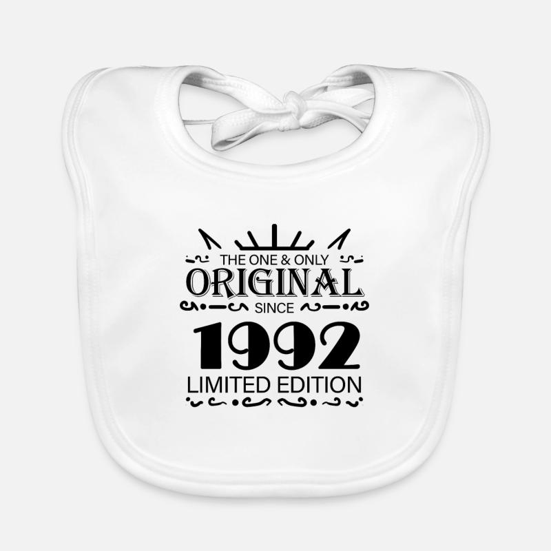 1992 - Year 1992 - Year 1992 Organic Baby Bibs