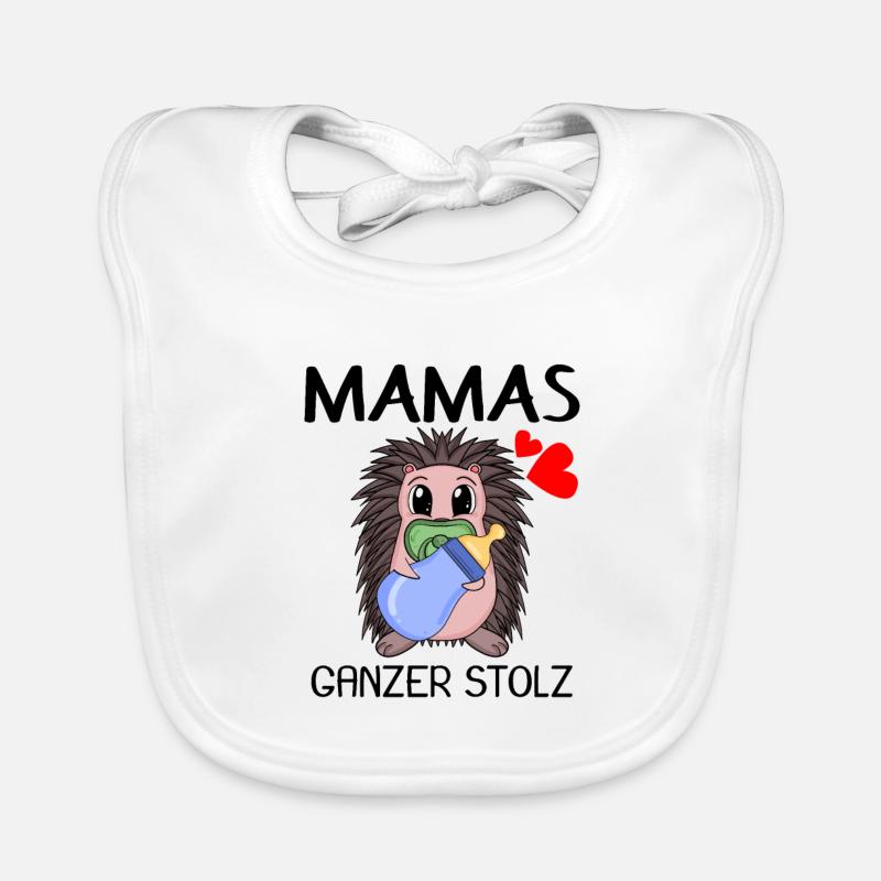 Baby Geburt Schwanger Babyspruch Baby Bio-Lätzchen