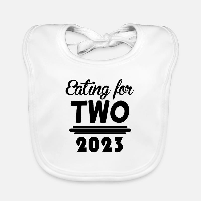 Gemini Pregnant Pregnancy 2023 Organic Baby Bibs