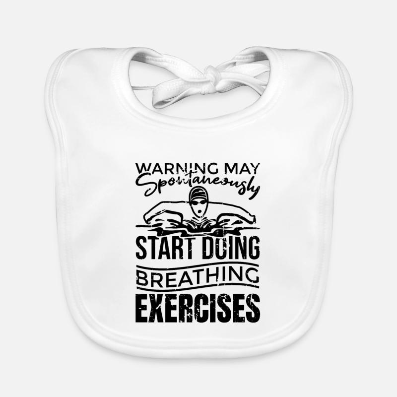 Nageurs de compétition Bavoir bio Bébé