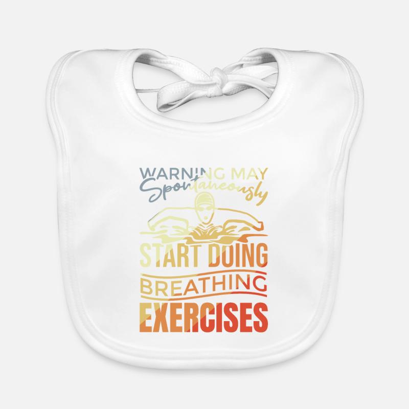 Schwimmer Witz Baby Bio-Lätzchen