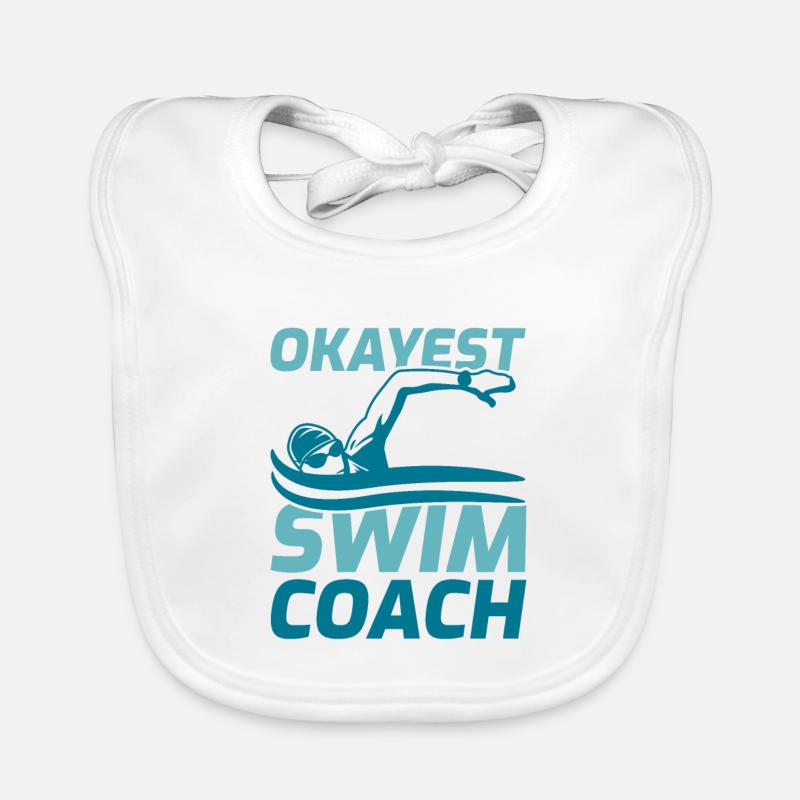 Swimming Training Organic Baby Bibs