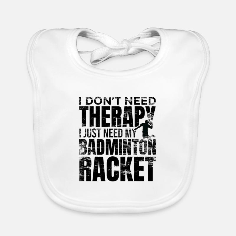 Shuttlecock Organic Baby Bibs