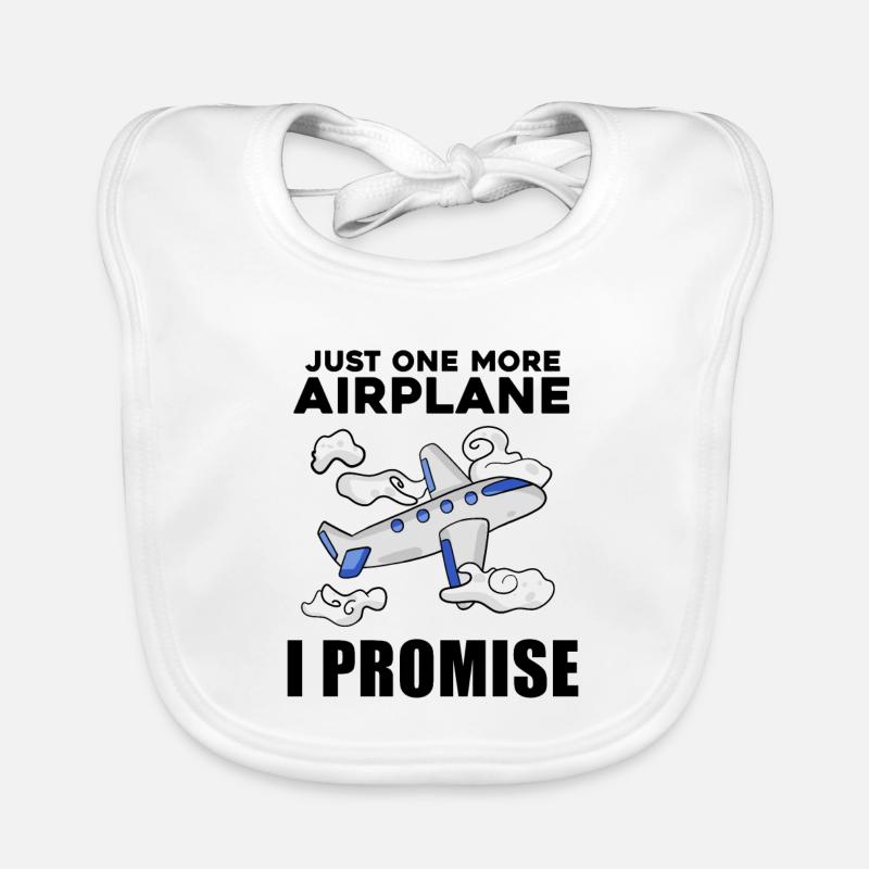 Cadeau de devis de pilote d’avion Bavoir bio Bébé