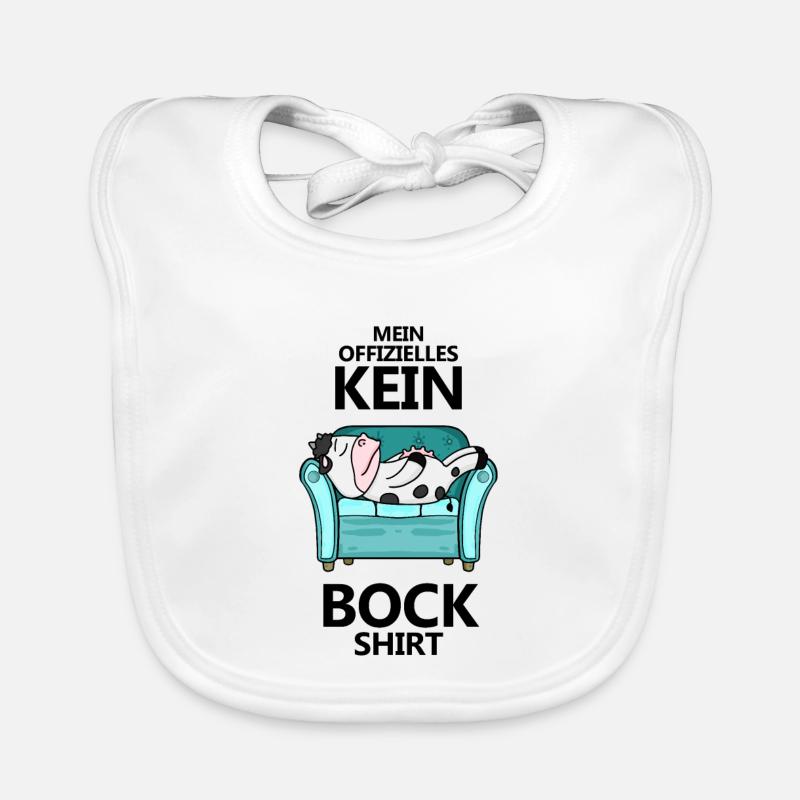 Statement Keine Lust Baby Bio-Lätzchen