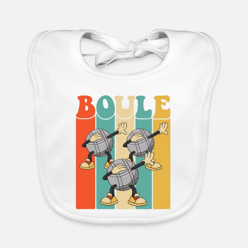 Boules de boule pour Bouler Boccia Jeu Botcha Boule Bavoir bio Bébé