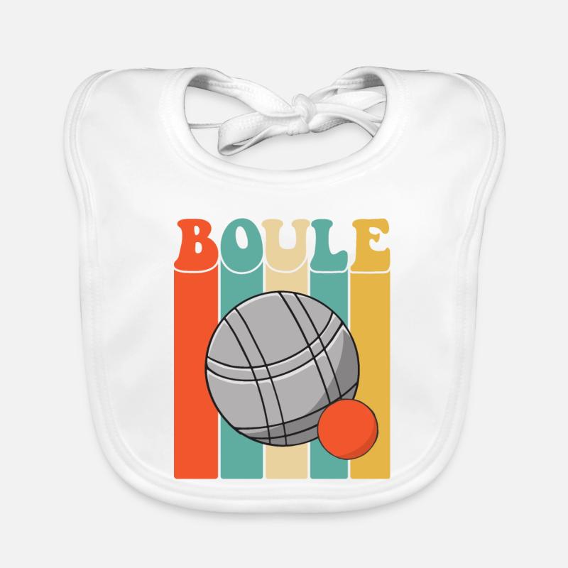Boules de boule pour Bouler Boccia Jeu Botcha Boule Bavoir bio Bébé