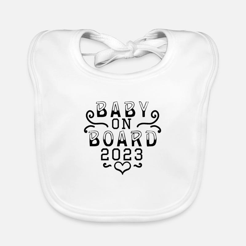 Schwanger 2023 Baby Bio-Lätzchen