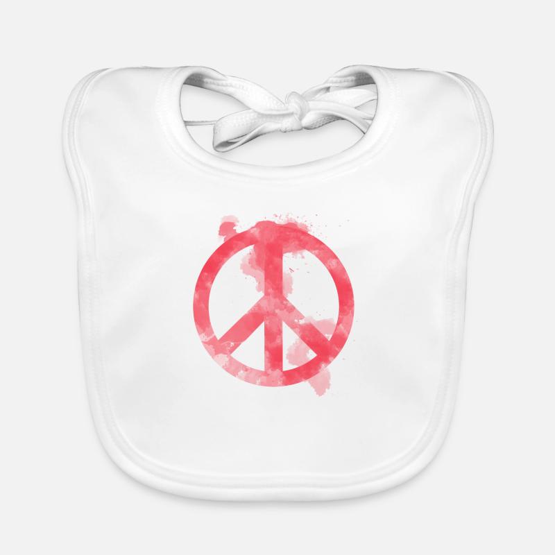 peace Bavoir bio Bébé