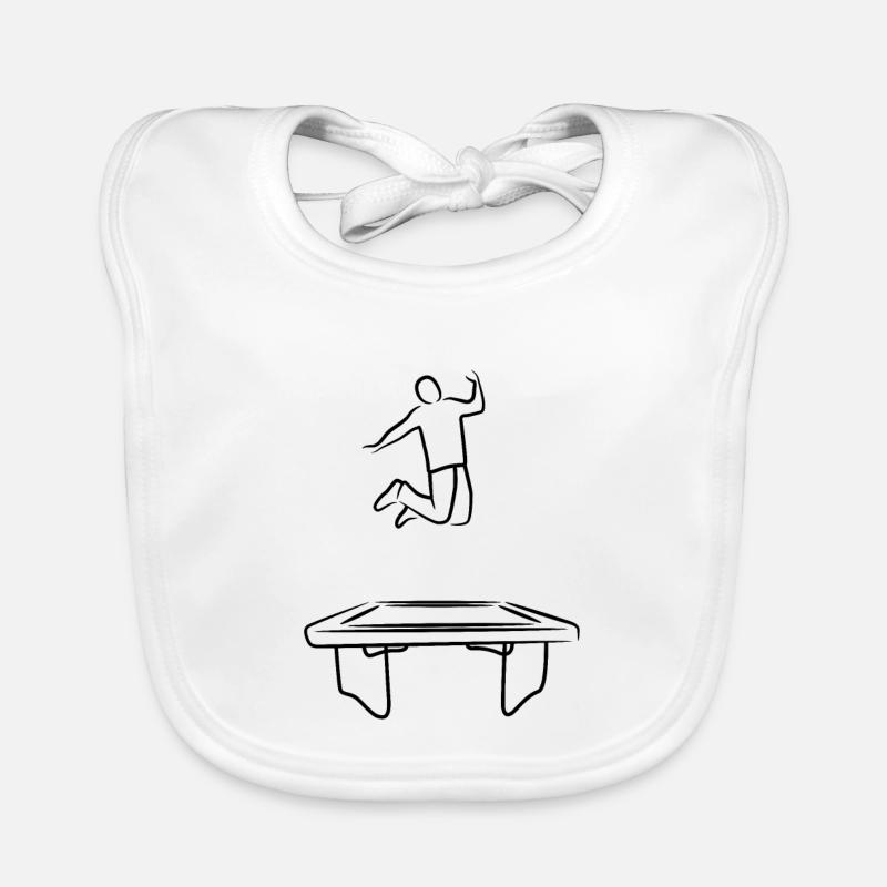 Trampoline operator Organic Baby Bibs