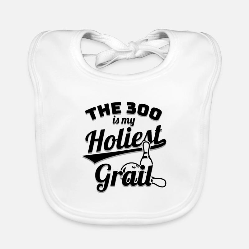 Bowler Saying Organic Baby Bibs