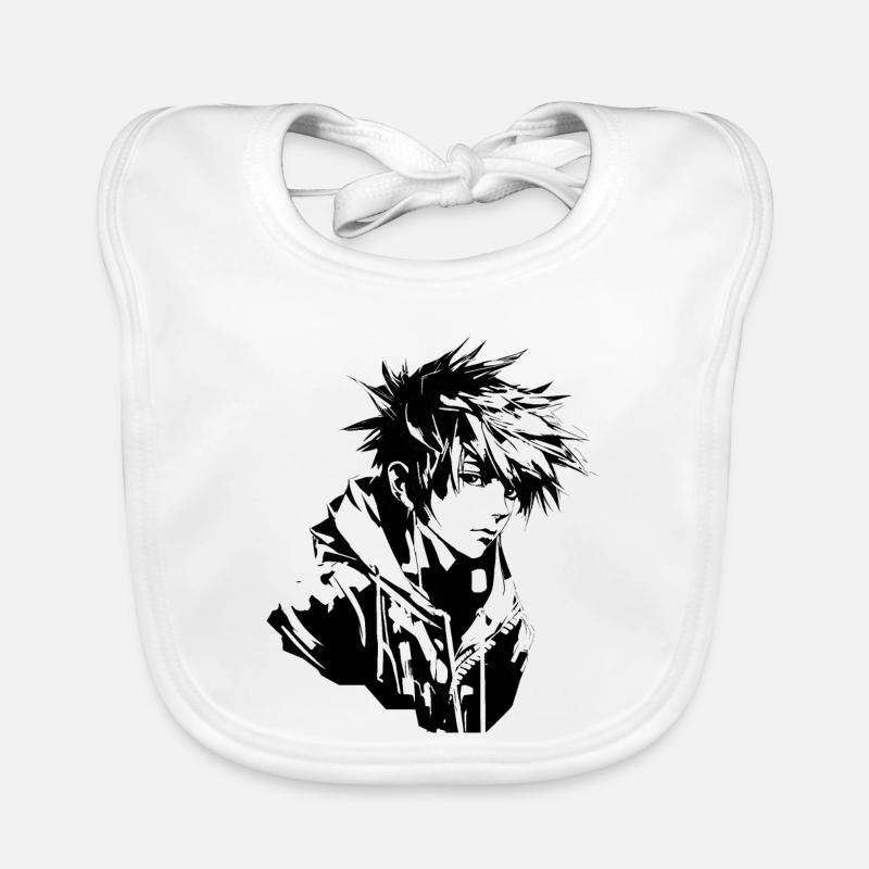 Anime Junge Design Baby Bio-Lätzchen