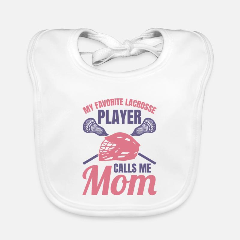 Mère joueuse de crosse Bavoir bio Bébé