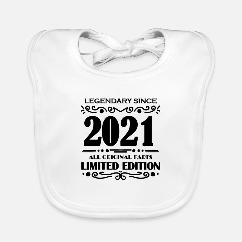 2021 - Année 2021 - Année de construction 2021 Bavoir bio Bébé