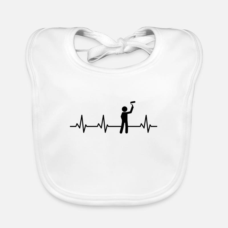 Funny Painter Organic Baby Bibs