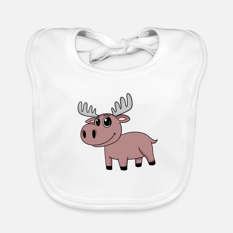 Roe deer Organic Baby Bibs