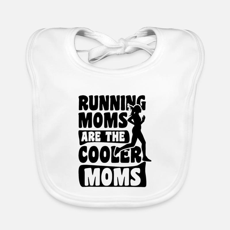 Running Nut Organic Baby Bibs