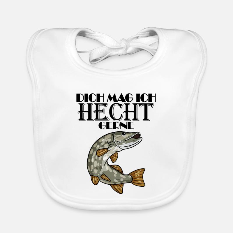 Hecht - Baby Bio-Lätzchen - Weiß