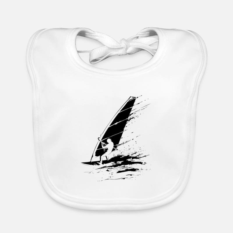 Windsurfers Organic Baby Bibs