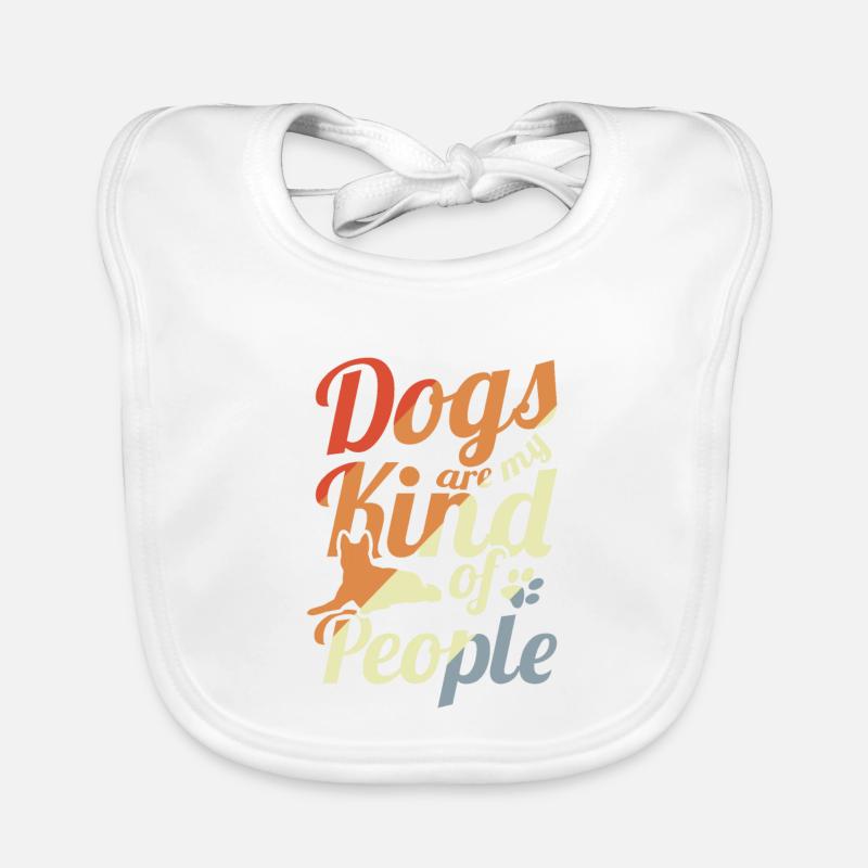 Hundehalter Spruch Baby Bio-Lätzchen