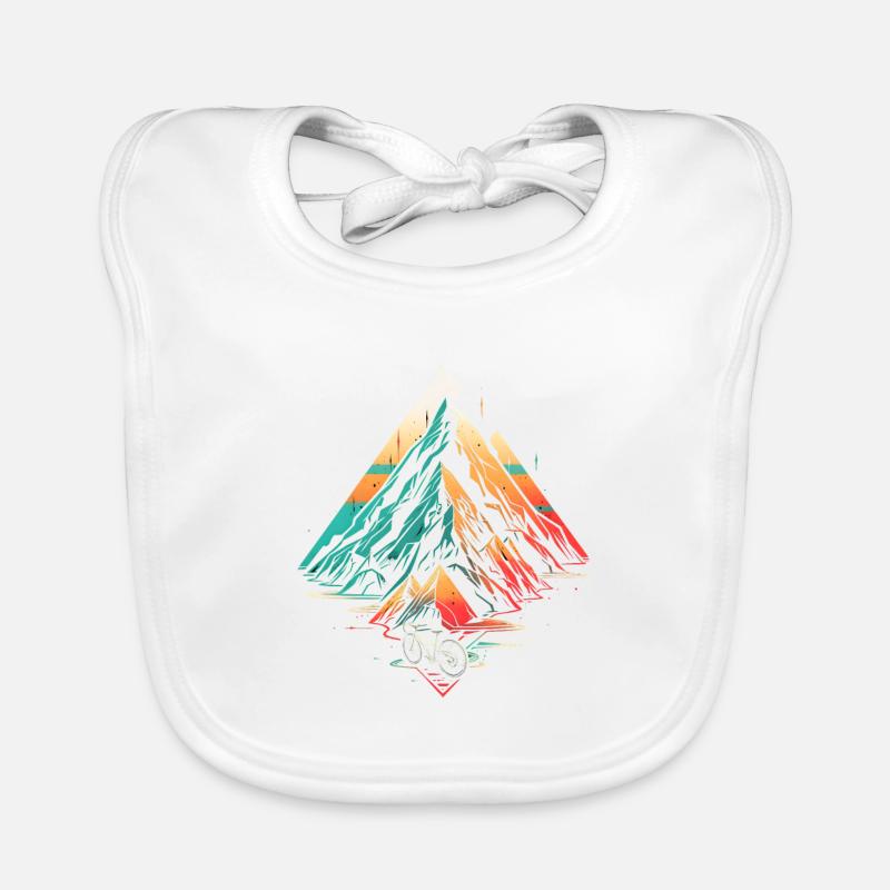 Mountain Biking Steamwave Organic Baby Bibs