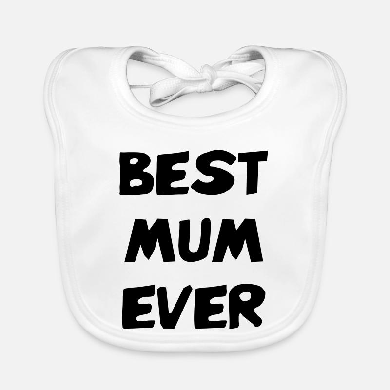 Die beste Mutter aller Zeiten - Muttertag Baby Bio-Lätzchen