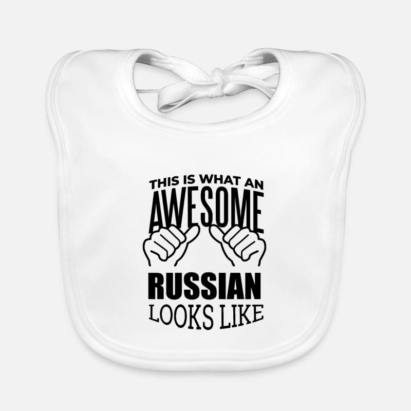 Russie Bavoir bio Bébé