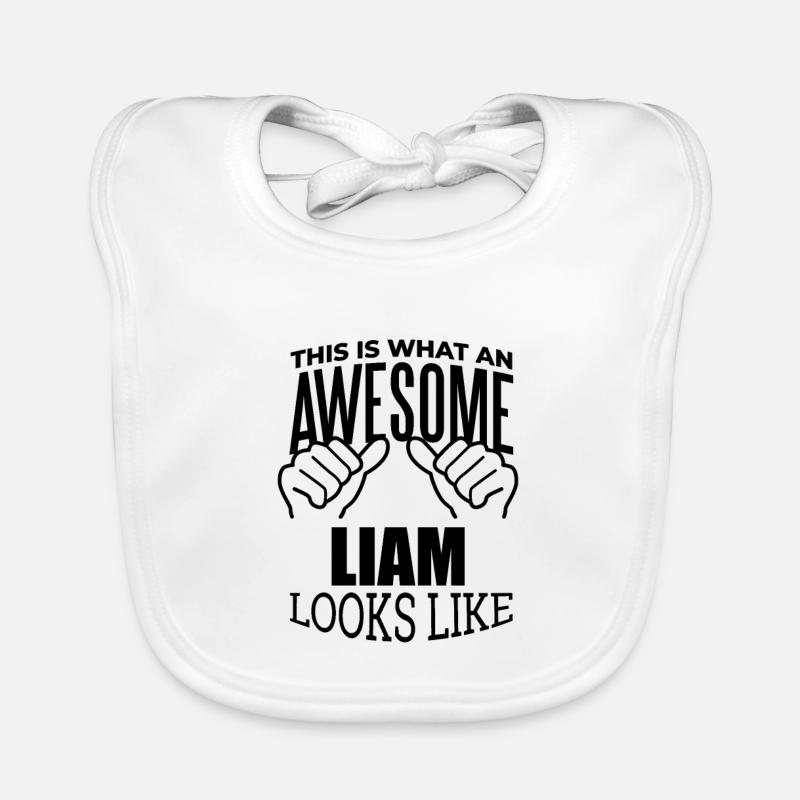 Liam Organic Baby Bibs