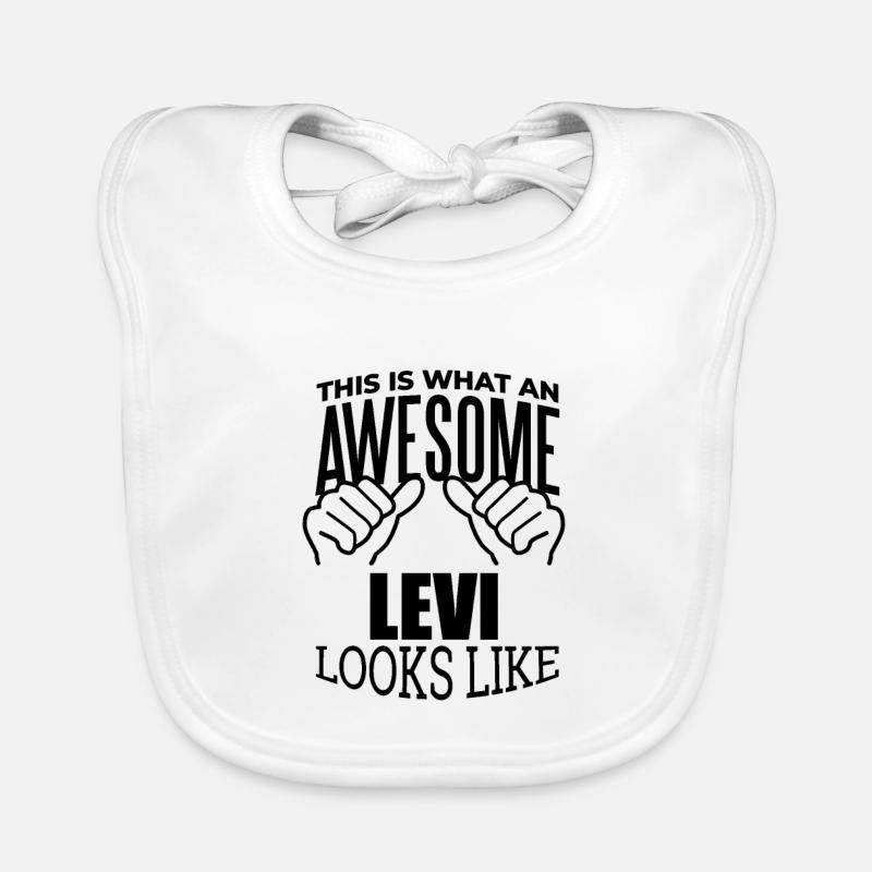 Levi Organic Baby Bibs