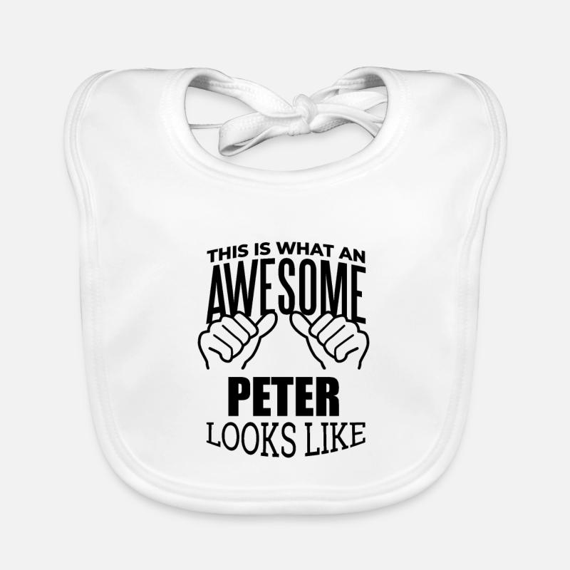Peter Organic Baby Bibs