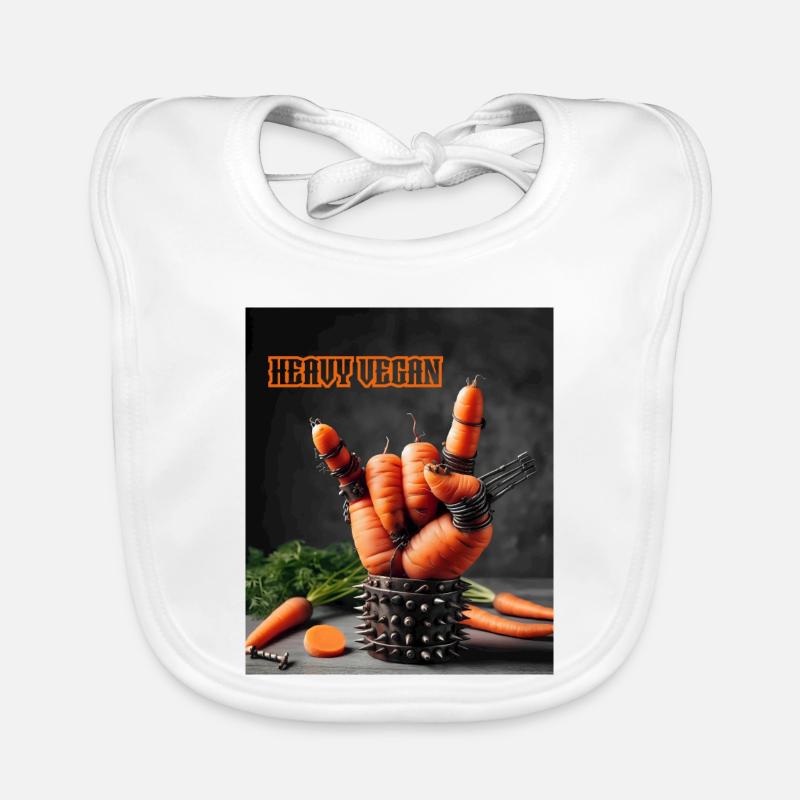 Végétalien lourd Bavoir bio Bébé