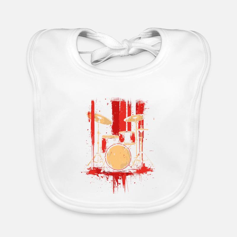 Piège Style Rétro Bavoir bio Bébé