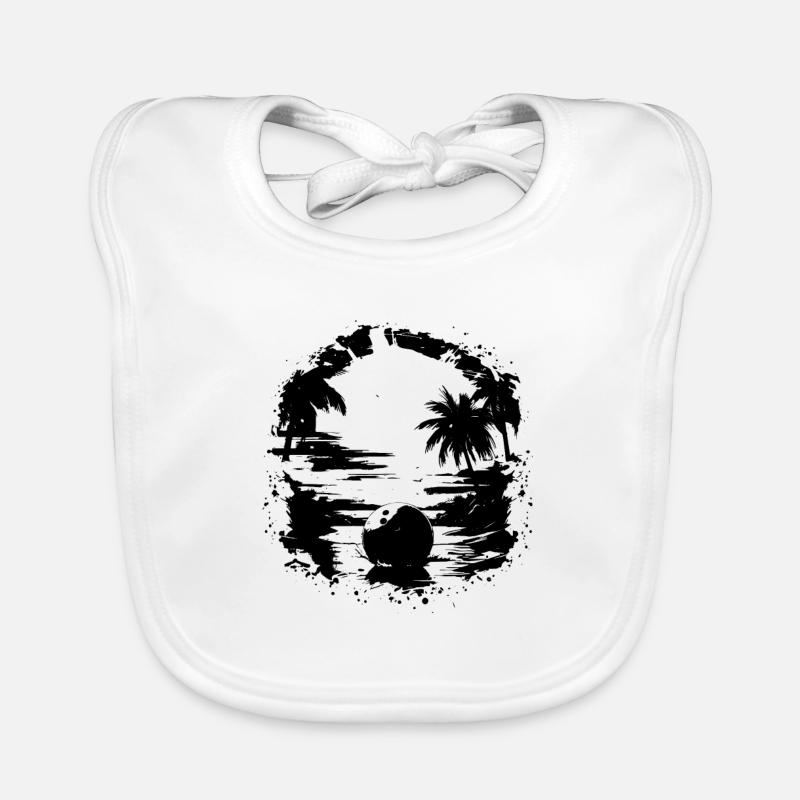 Graphiques de bowling Bavoir bio Bébé