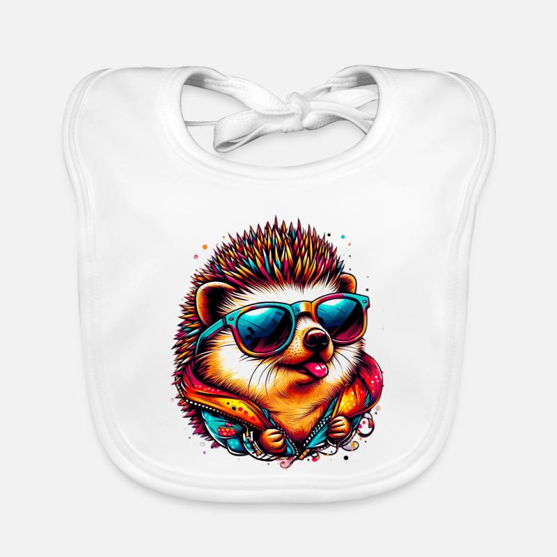 Igel Baby Bio-Lätzchen