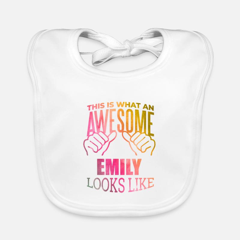 Emily Organic Baby Bibs