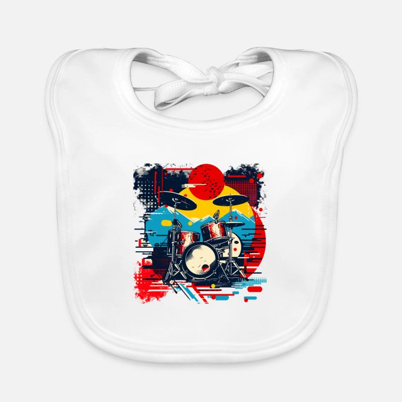 Percussion Bavoir bio Bébé