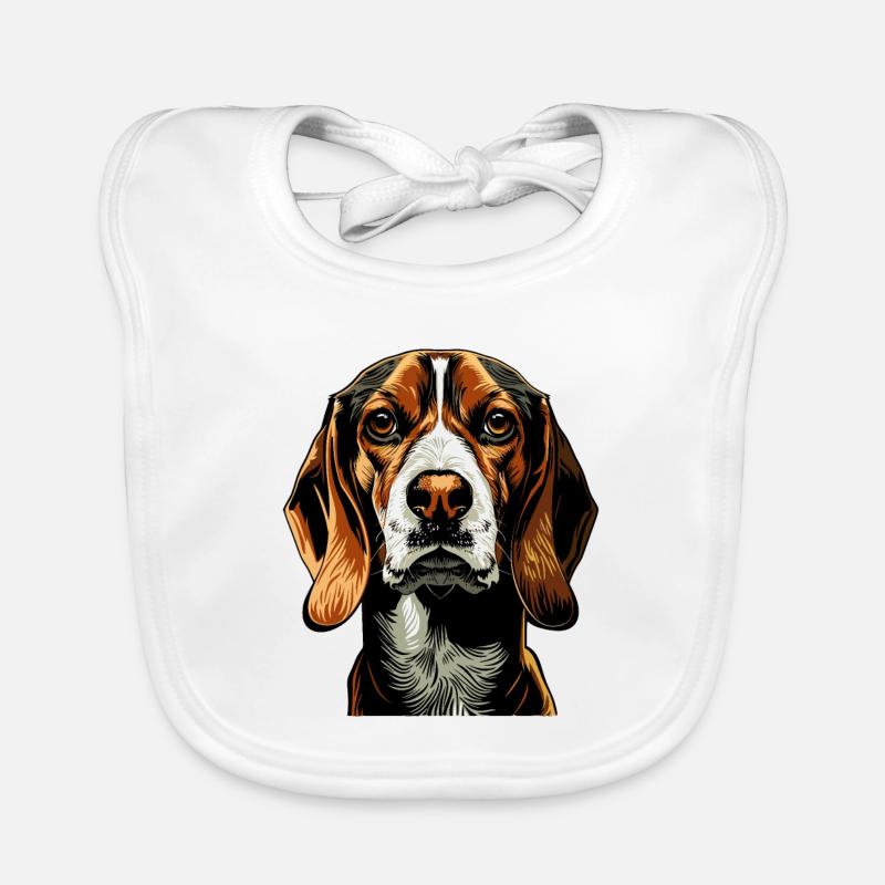 Beagle Chiot Beagles Chien mignon Beagle anglais Bavoir bio Bébé