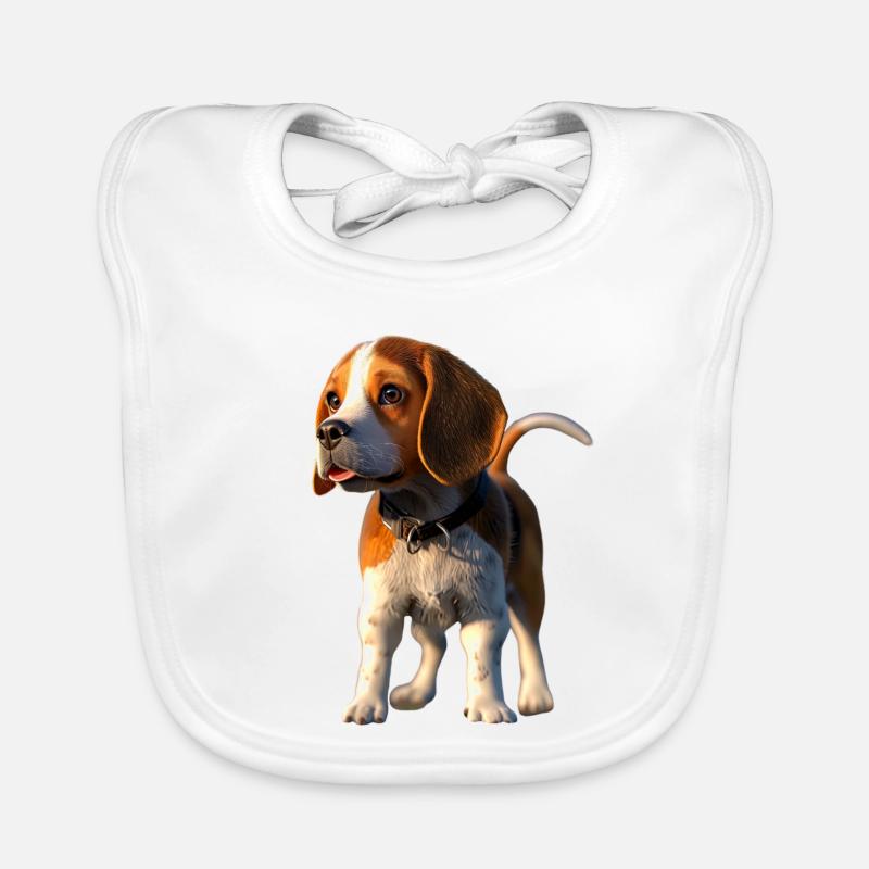 Beagle Chiot Beagles Chien mignon Beagle anglais Bavoir bio Bébé