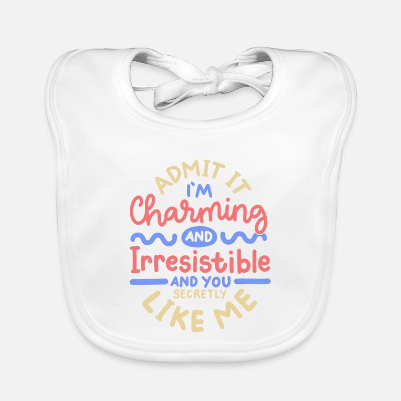 Sarkasmus sarkastischer Spruch Baby Bio-Lätzchen