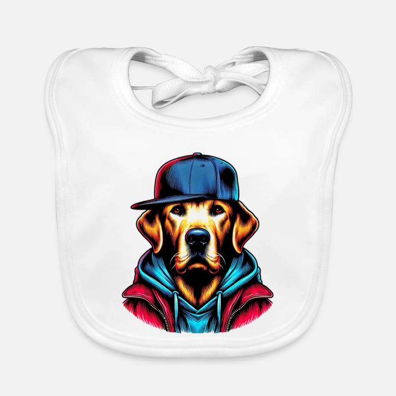 Dog Organic Baby Bibs