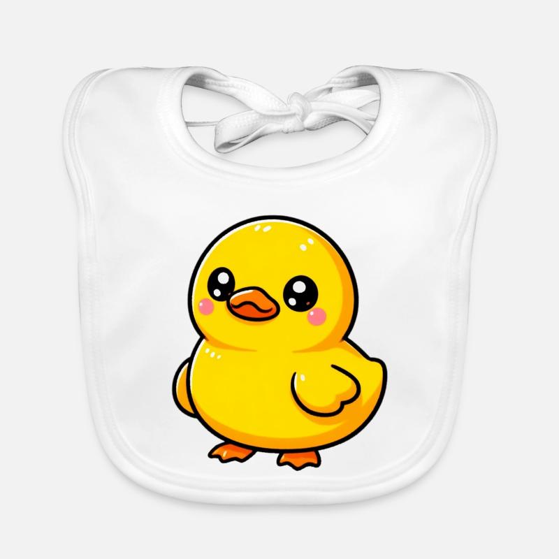 Caneton Canard Canard Canard Bavoir bio Bébé
